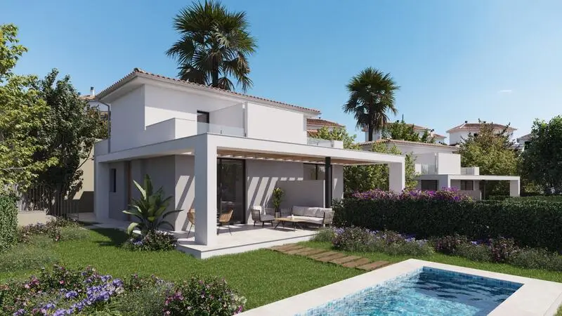 Villas en Manacor Mallorca 2 Dormitorios Jardin Piscina