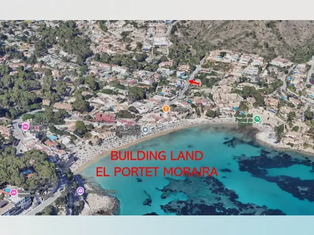 Terreno en Venta Moraira - Playa El Portet