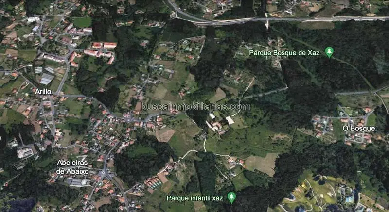 Parcela urbana en venta en Oleiros