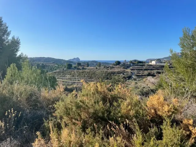 Terreno en Venta Benissa: 2 Parcelas de 400m2 con Vistas al Mar