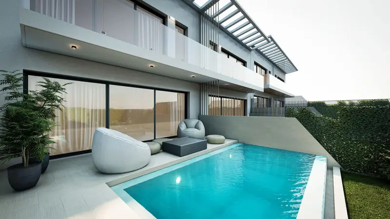 Chalet de Lujo en Mijas Costa con Vistas al Mar y Piscina Privada