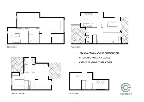 Chalet pareado con piscina en Torrent Valencia