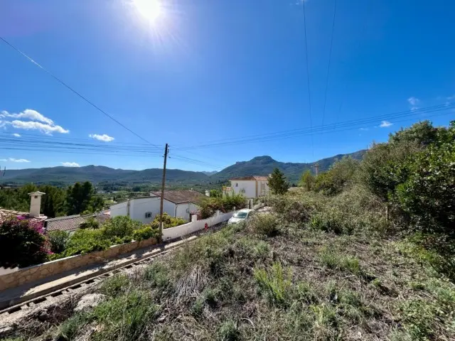 Terreno en Venta Alcalali 1062m2 Vistas Panoramicas