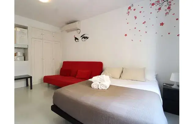 Estudio con Aire Acondicionado en Lavapiés Madrid