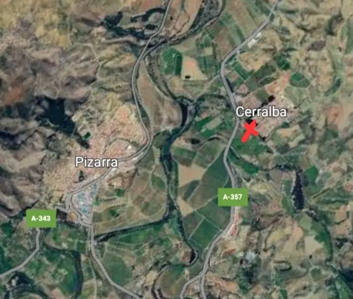 Solar Urbano en Venta Cerralba Pizarra 358m2