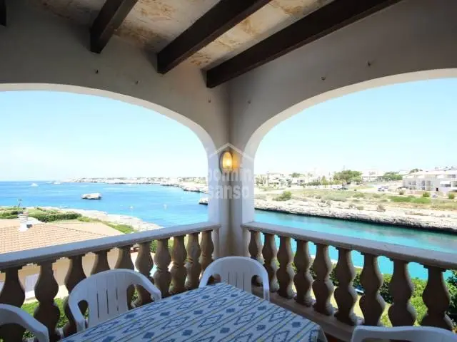 Chalet en primera linea de mar en Ciutadella Menorca