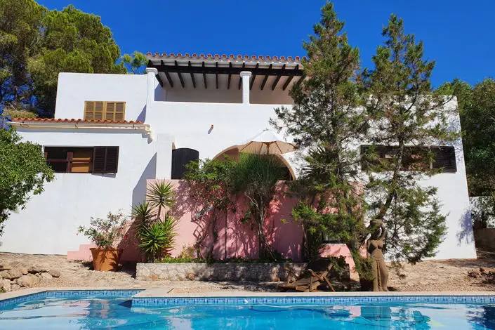 Villa en Venta Es Calo Formentera 2 Dormitorios Piscina Vistas al Mar