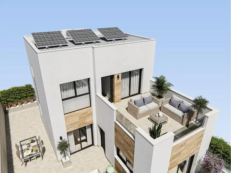 Villa Moderna 3 Dormitorios Benijófar Piscina Privada