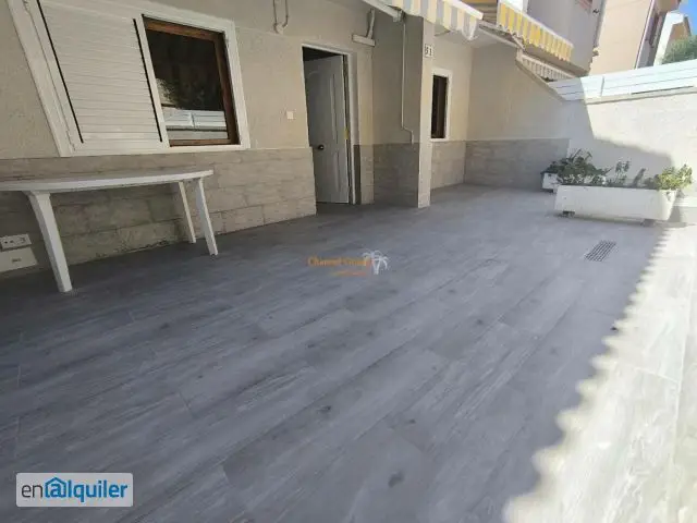 Alquiler Casa Amueblada Gran Alacant Terraza