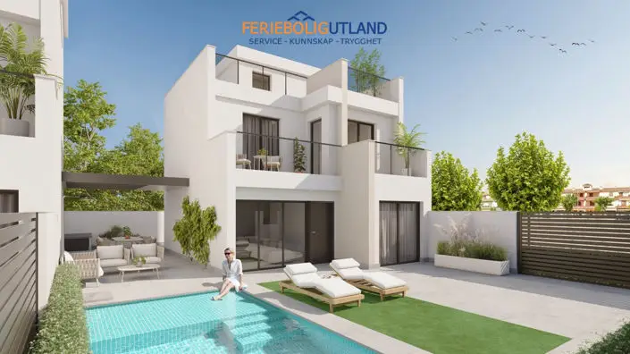Villa en Los Alcázares 3 Dormitorios Piscina Privada