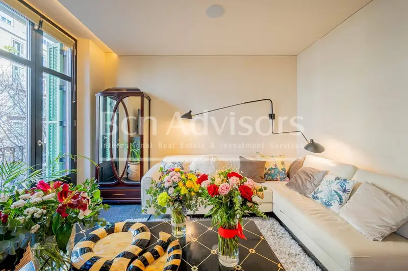 Piso de Lujo en Eixample Barcelona 130m2 2 Habitaciones Suite
