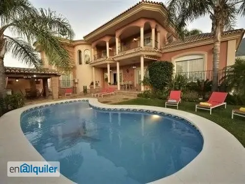 Alquiler Casa Amueblada Lujo Alhaurin Grande Piscina Climatizada