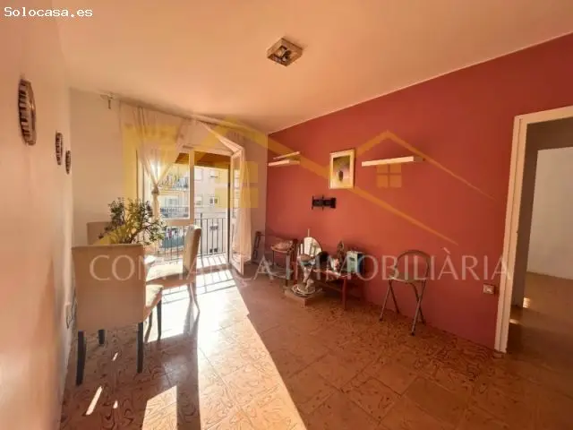 Piso en Pineda de Mar 64m2 2 habitaciones dobles 1 individual