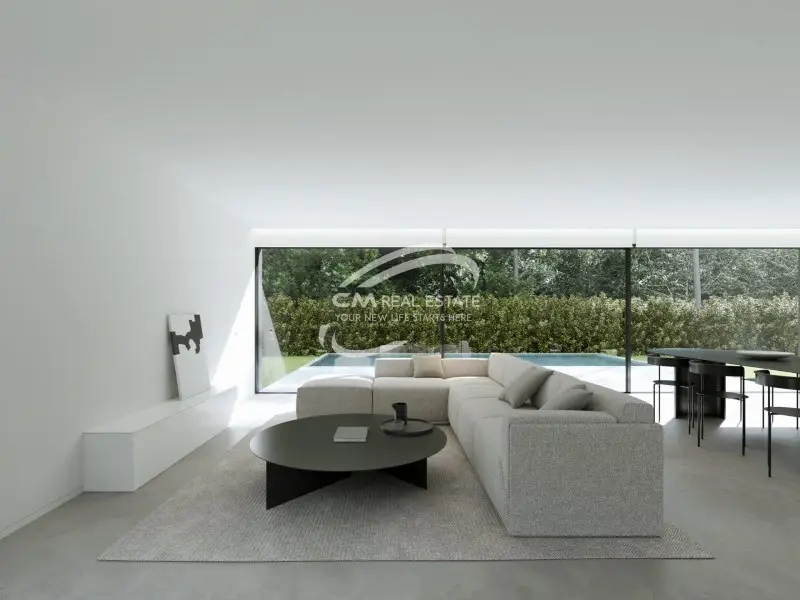 Villa con Piscina en Escandinavia - Diseño Moderno