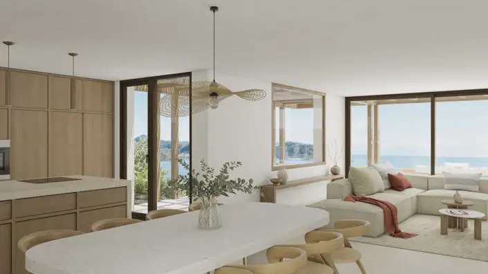 Villa de Lujo 3 Dormitorios Moraira Vistas Panoramicas