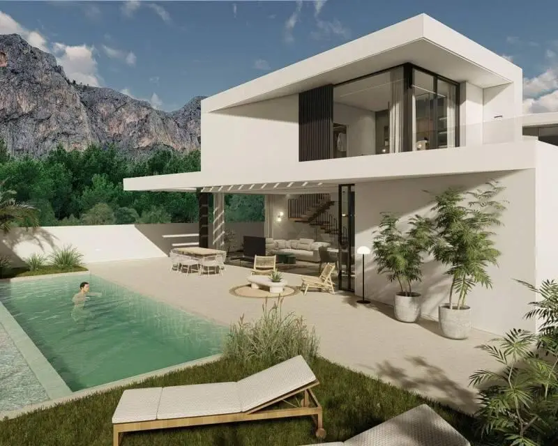 Villa en Venta Polop 3 Dormitorios Piscina Vistas Panoramicas