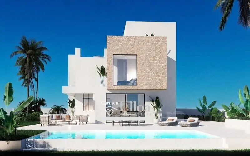 Magnifica Villa 330m2 Finestrat 3 Plantas Piscina Privada Vistas Panoramicas