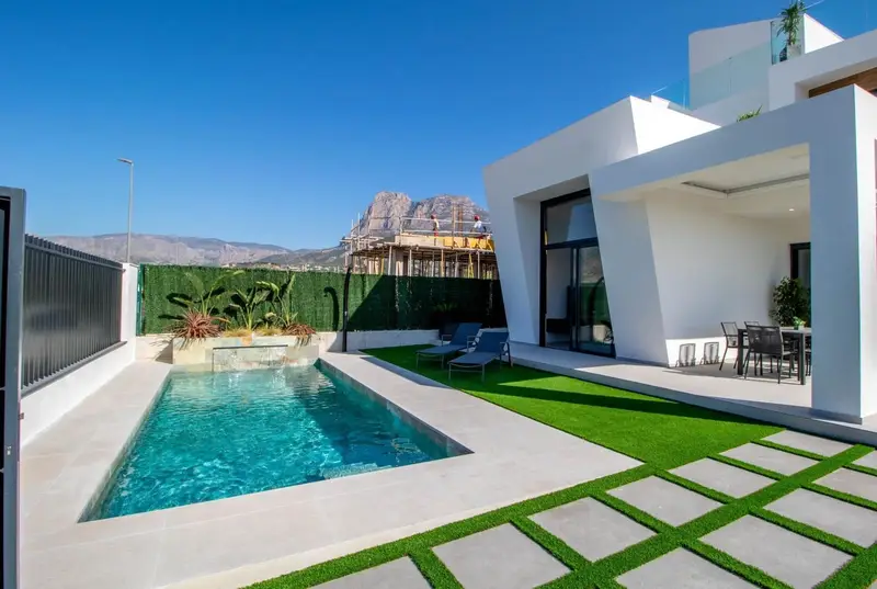 Villa en Finestrat con Vistas al Mar