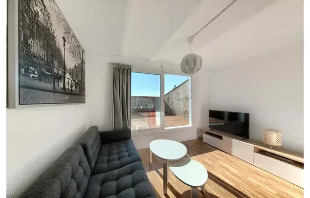 Apartamento 1 Dormitorio 35m2 Barcelona Estancia Media Larga