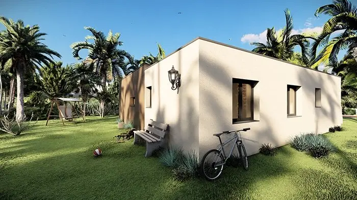Casa en Vilanova: Acero, Hormigon 3D o Bloques