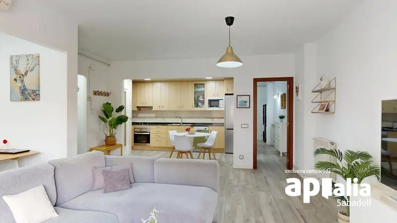 Piso en venta en Barber
							del Vallès 110m2 reformado