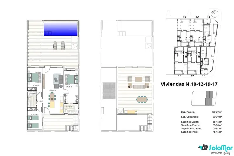 Chalet Adosado en Roldan Murcia: Piscina Privada y Lujo