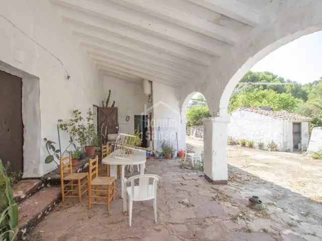 Finca Rústica con Licencia para Reforma en Es Mercadal Menorca