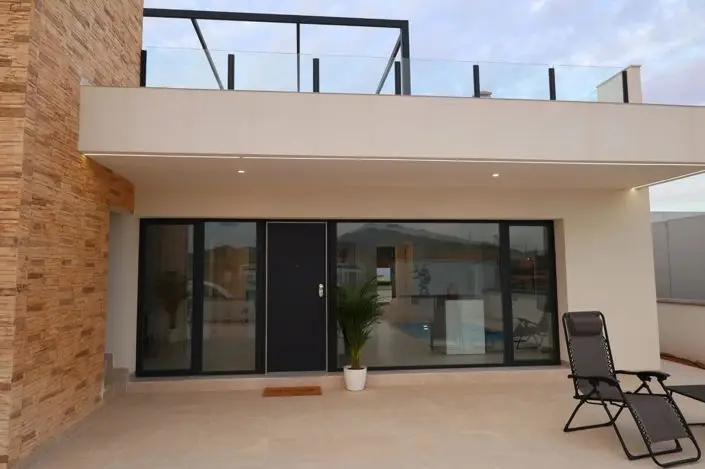 Villa 3 Dormitorios Fuente Alamo Murcia Moderna Sostenible
