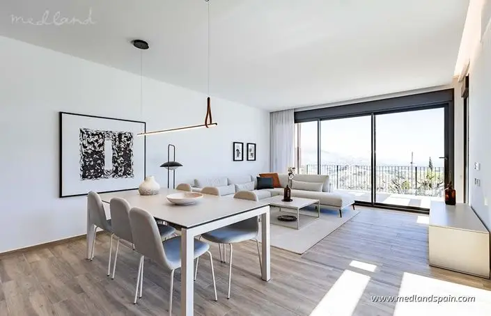 Villa en Venta Polop Costa Blanca 2 Dormitorios Vistas al Mar