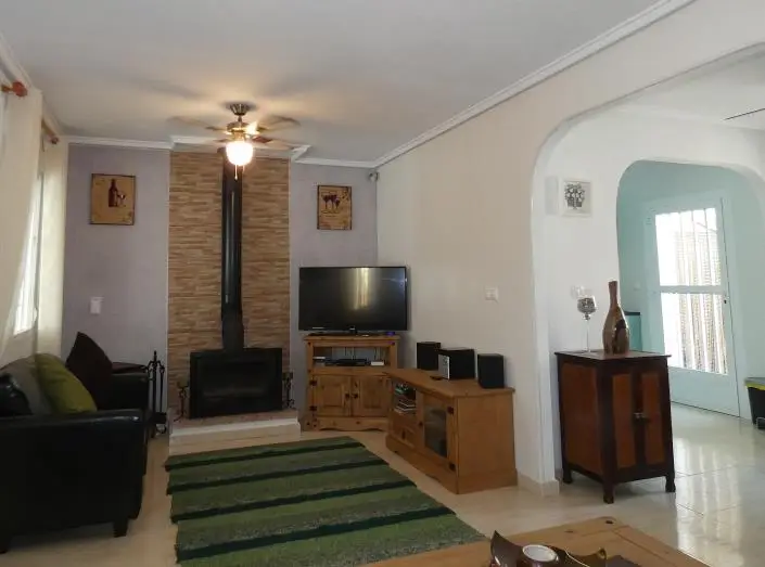 Villa 2 Dormitorios Camposol Jardin Terraza Solarium Jacuzzi