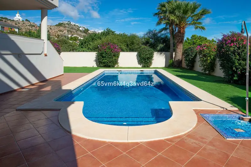 Casa Villa Lujo 7 Dormitorios Benalmádena Pueblo Vistas Mar Piscina