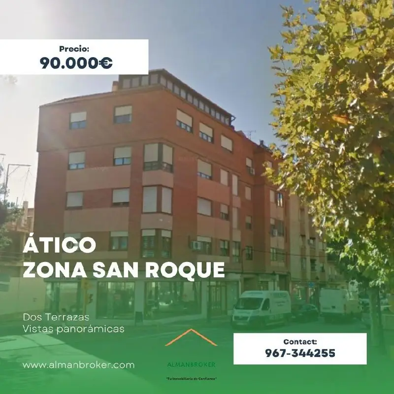 Venta Ático 2 habitaciones San Roque Almansa