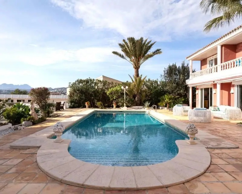 Villa de Lujo en Moraira con Vistas al Mar 7 Dormitorios