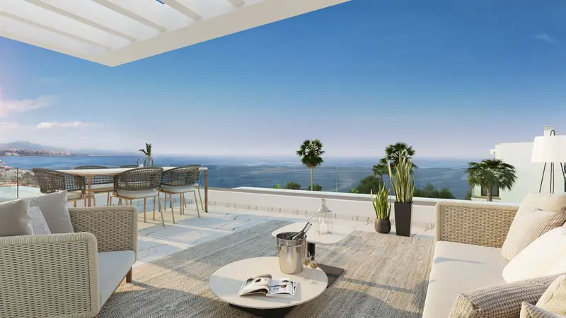 Apartamentos en Casares con Vistas al Mar