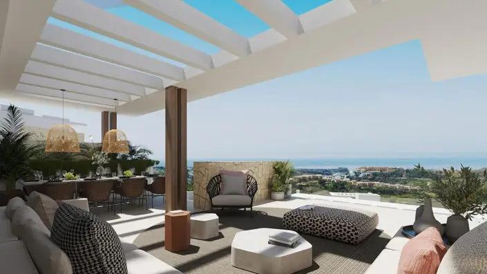Apartamentos en Venta Estepona Lujo Vistas al Mar