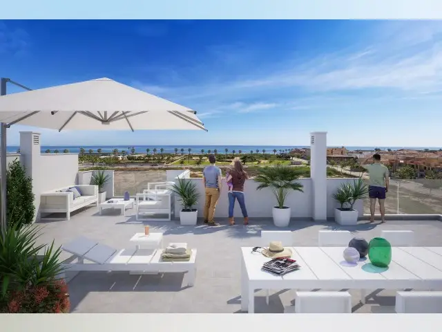 Apartamento en venta Pilar de la Horadada nuevo con vistas al mar