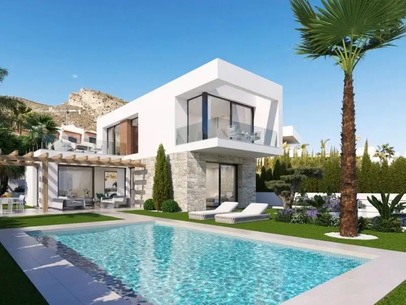 Venta Villa Piscina Sierra Cortina Finestrat