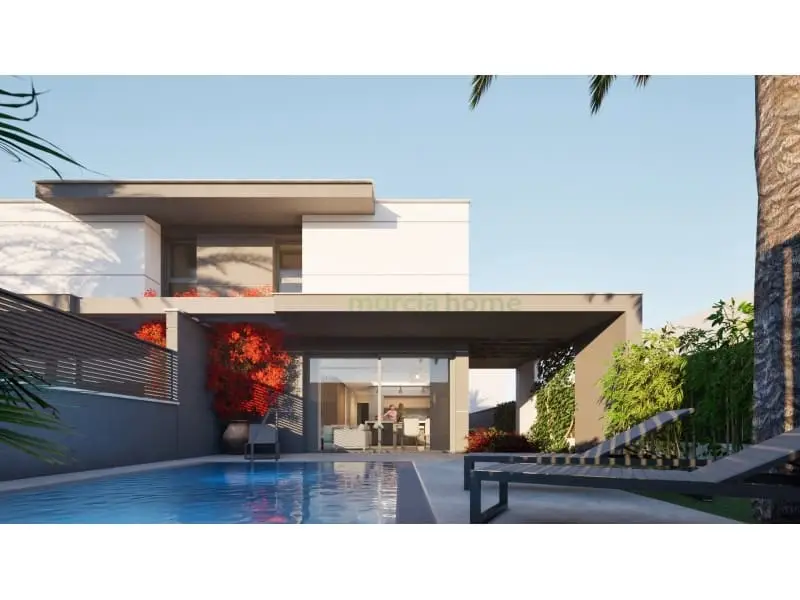 Chalet en Los Nietos con Piscina Privada y Placas Solares