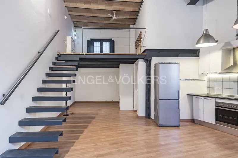 Loft con Volta Catalana en Vallcarca Barcelona