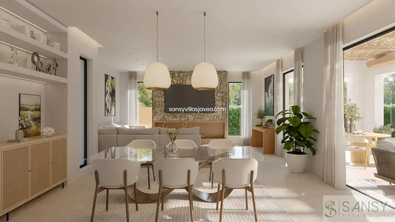 Villa Lujo 4 Dormitorios Javea Costa Nova Piscina Privada Nueva