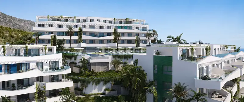 Apartamentos en Mijas Costa del Sol con Vistas al Mar