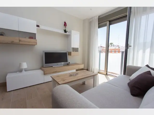 Piso 1 Dormitorio Valencia Moderno Alquiler