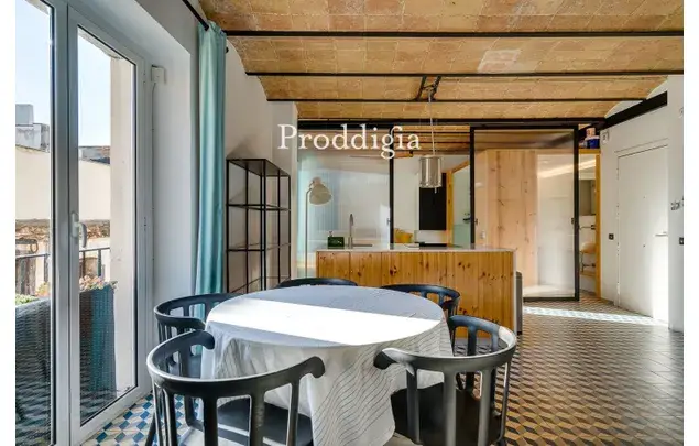 Apartamento 1 Dormitorio 50m2 Barcelona Terraza Privada