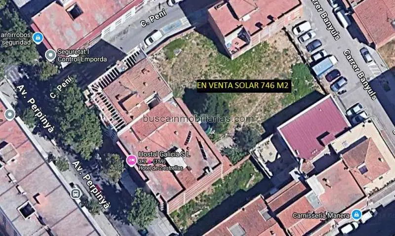 Solar Urbano 746m2 Figueres - 18 Viviendas