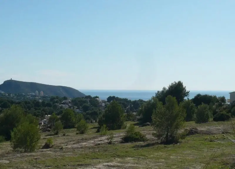 Parcelas en Venta Moraira Vistas al Mar