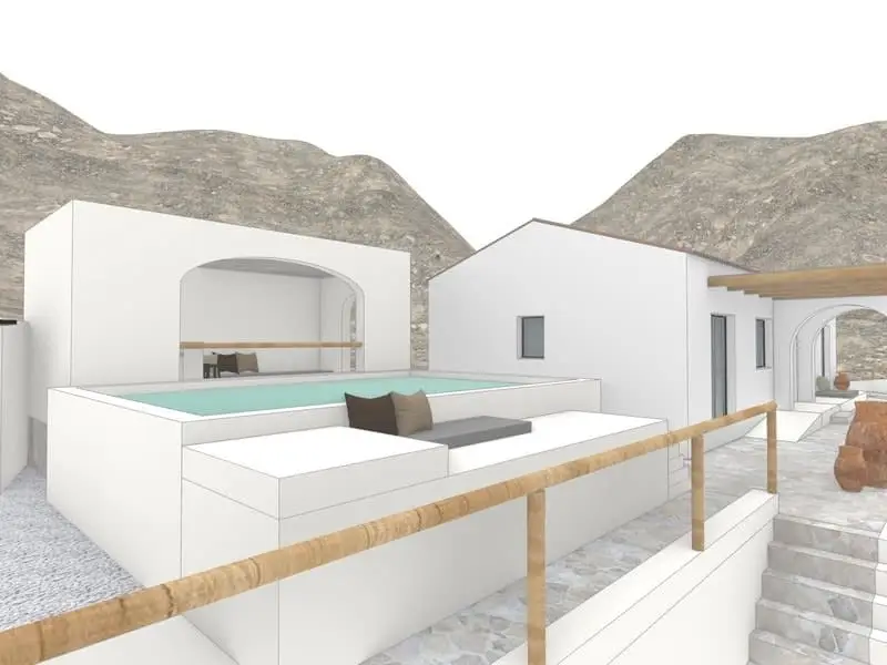 Chalet en venta Lubrin 2 dormitorios piscina privada