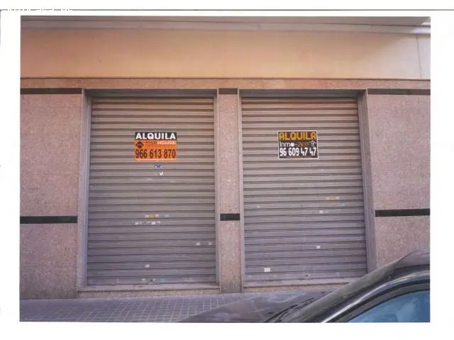 Local Comercial 430m2 Elche Plaza Madrid Reforma