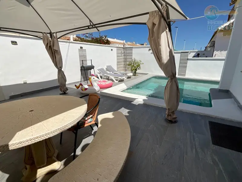 Pareado en Venta Camposol Mazarrón Murcia Solárium Piscina