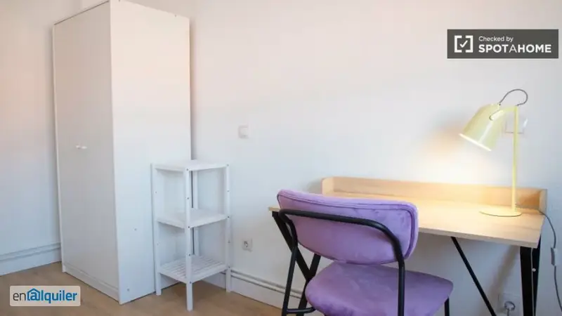 Alquiler Habitacion Usera 3 Dormitorios Piso Amueblado