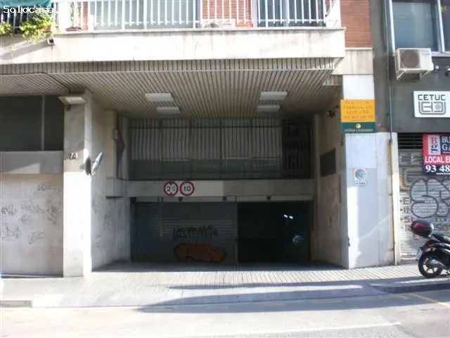 Parking en Alquiler en Barcelona Almogavares 74-80